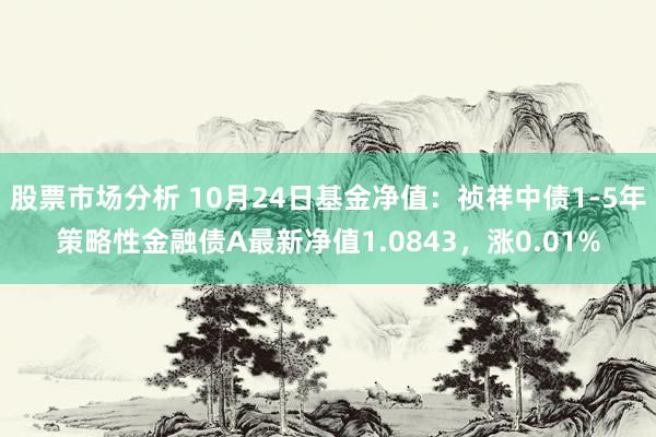 股票市场分析 10月24日基金净值：祯祥中债1-5年策略性金融债A最新净值1.0843，涨0.01%