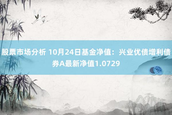 股票市场分析 10月24日基金净值：兴业优债增利债券A最新净值1.0729