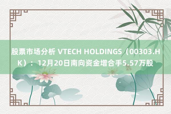 股票市场分析 VTECH HOLDINGS（00303.HK）：12月20日南向资金增合手5.57万股