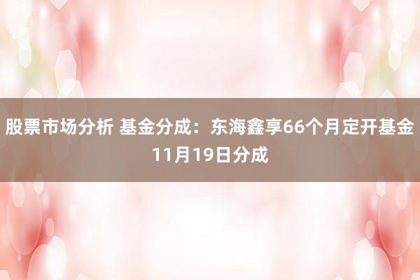 股票市场分析 基金分成：东海鑫享66个月定开基金11月19日分成