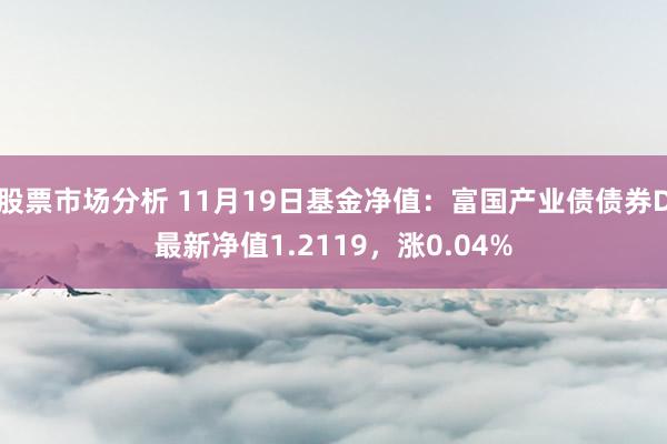 股票市场分析 11月19日基金净值：富国产业债债券D最新净值1.2119，涨0.04%